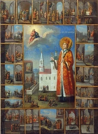 16 июня Церковь отмечает перенесение мощей блгв. царевича Димитрия из Углича в Москву (1606). 
 
Тро