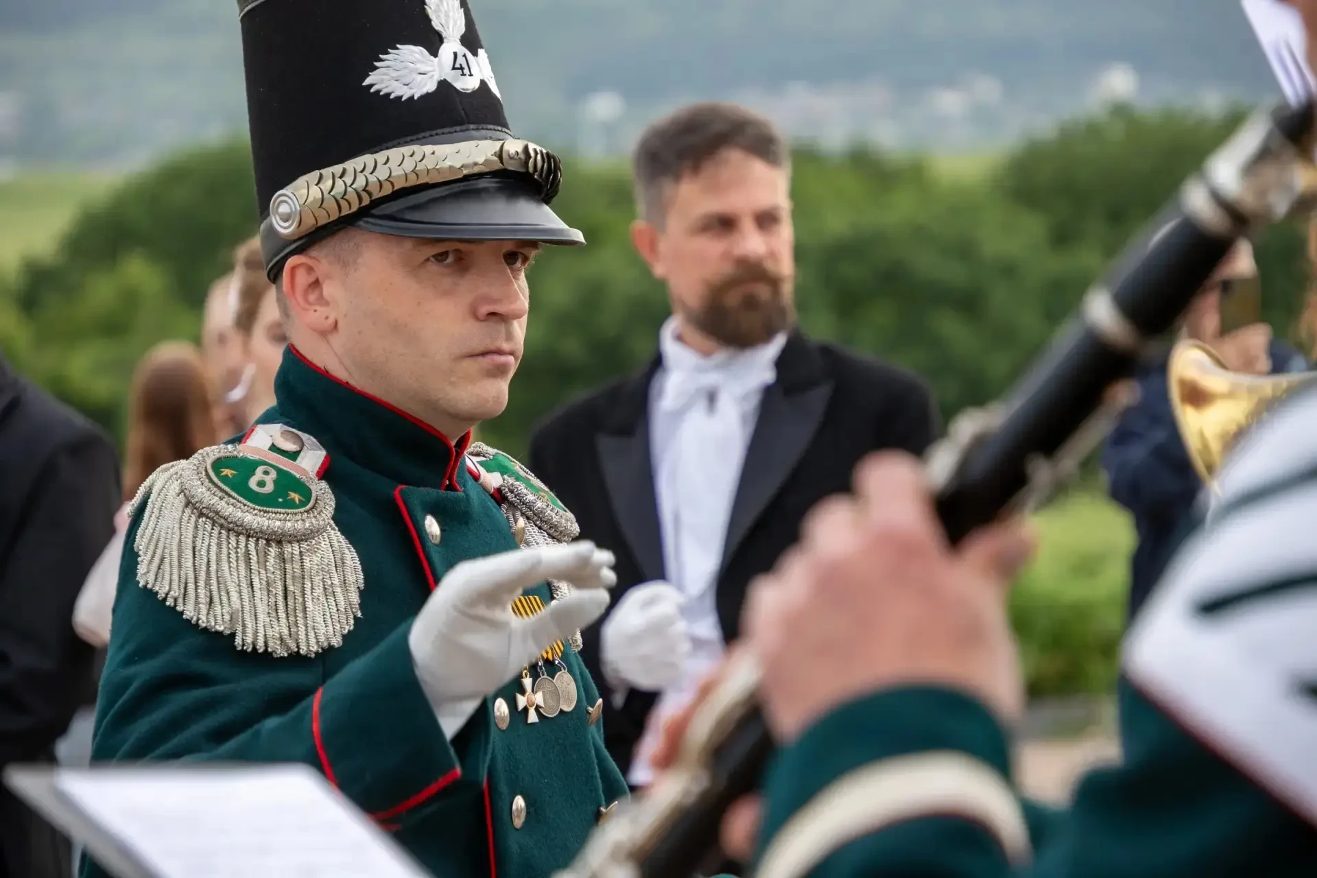 Реконструкция частей Руской армии 1855 года времен Крымской войны у нас в Севастополе в рамках акции
