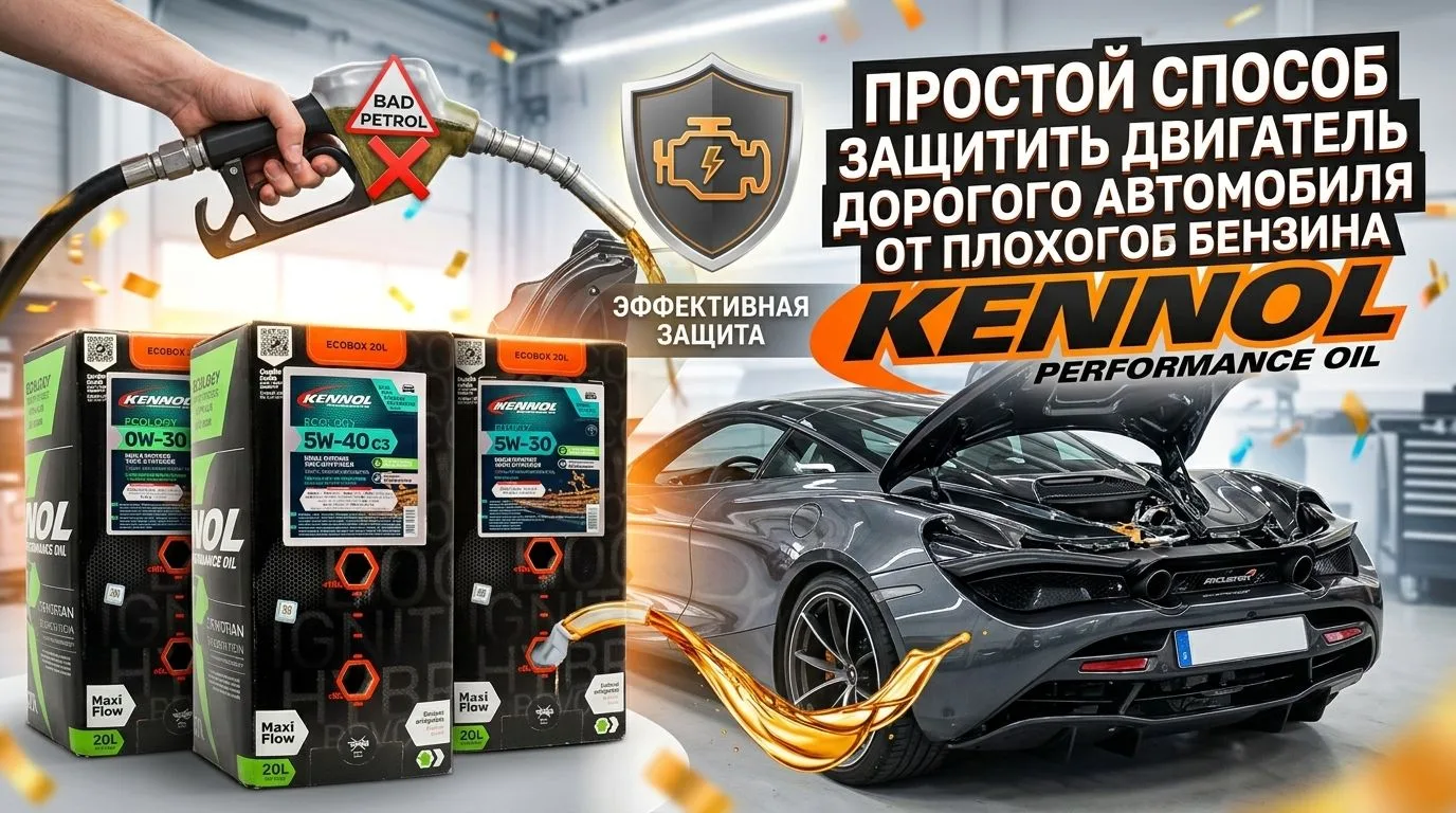 ПРОСТОЙ СПОСОБ ЗАЩИТИТЬ ДВИГАТЕЛЬ СОВРЕМЕННОГО АВТОМОБИЛЯ ОТ ПЛОХОГО БЕНЗИНА   #kennol ...