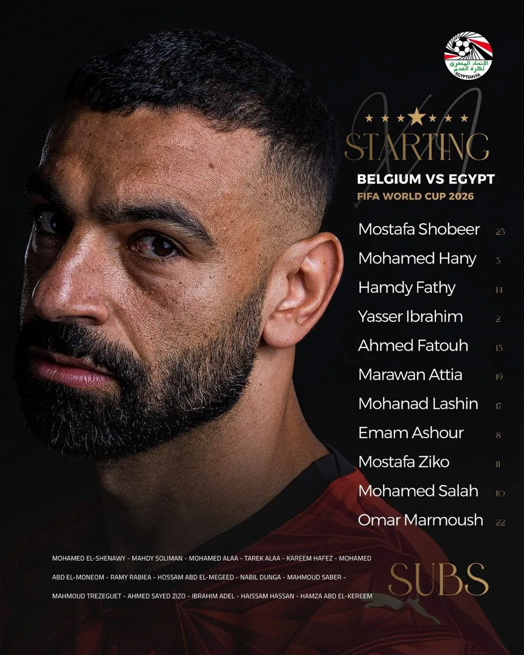 🇪🇬 Хамза остался на скамейке запасных в матче против сборной Бельгии.

@fcbarcelona