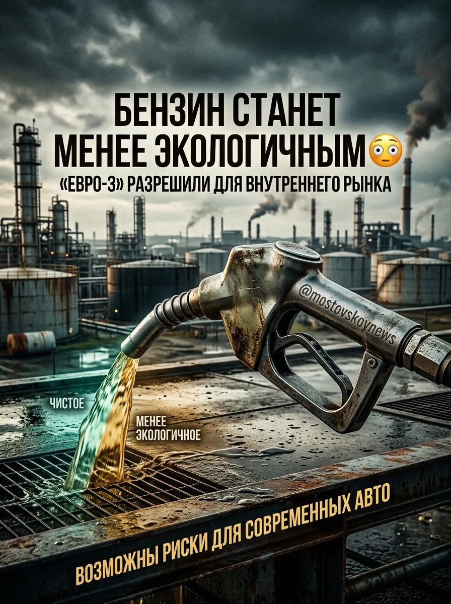 ⛽️ Бензин могут сделать менее экологичным: зачем власти идут на этот шаг

Некоторым российским нефте
