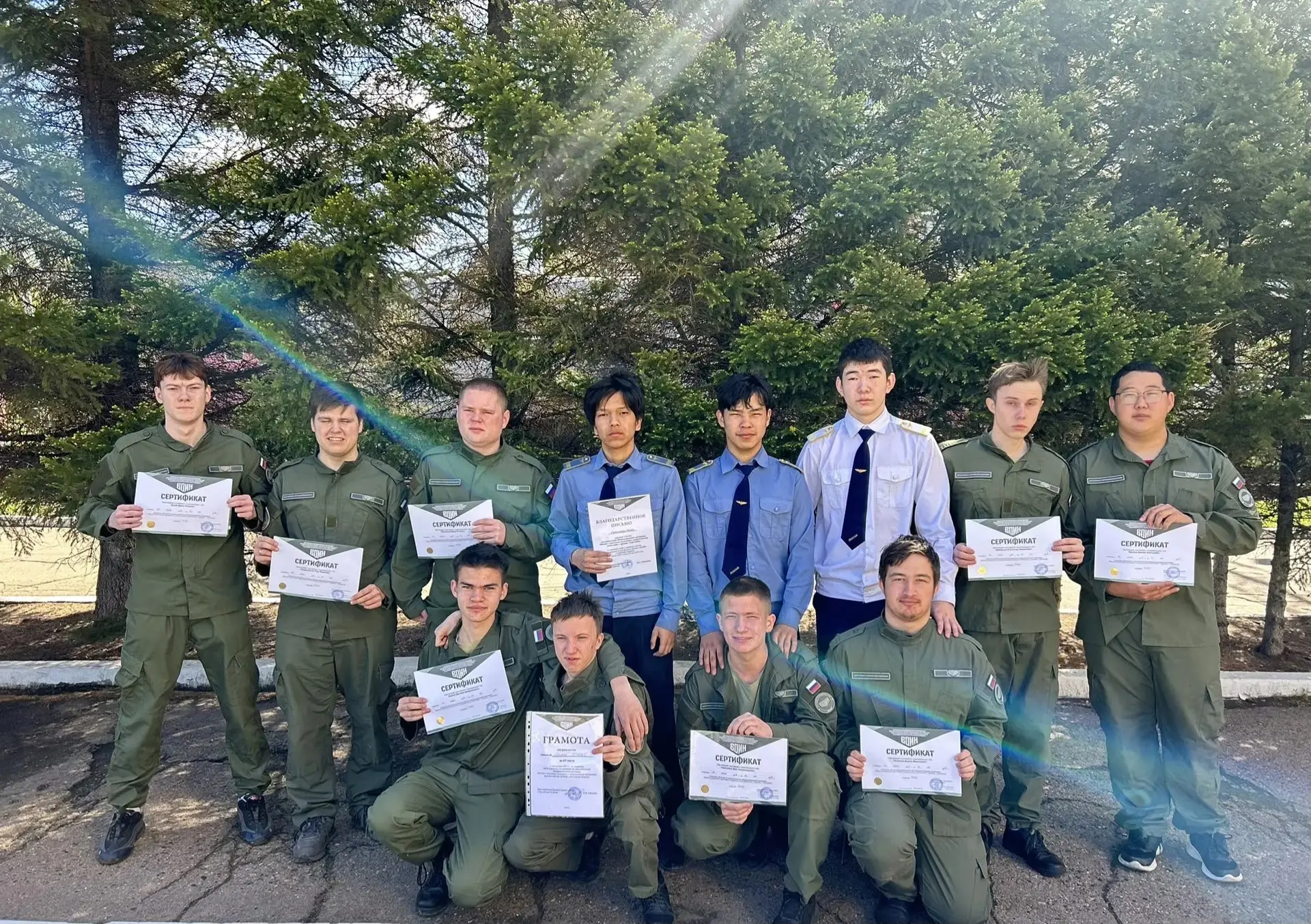 🔥🔥🔥Окончание подготовки в  Центре военно спортивной подготовки "ВОИН"  Студенты групп ЭПСл.11-25-1 П