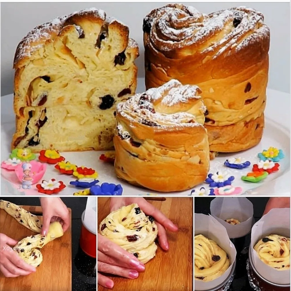Пасхальный КУЛИЧ "Краффин" : слоистый, ароматный, влажный и невероятно вкусный!