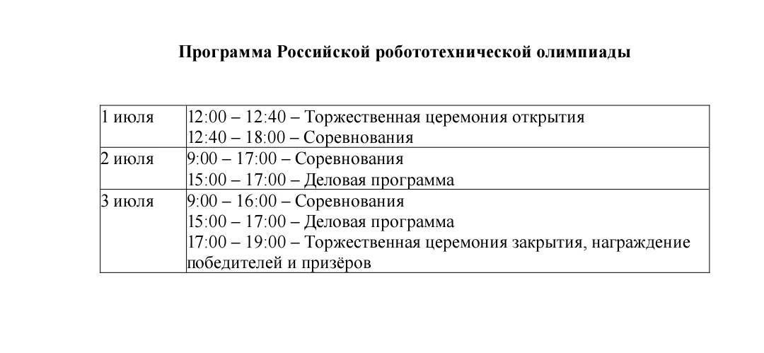 🔥1-3 июля 2026 город Оренбург станет площадкой проведения заключительного этапа Российской робототе