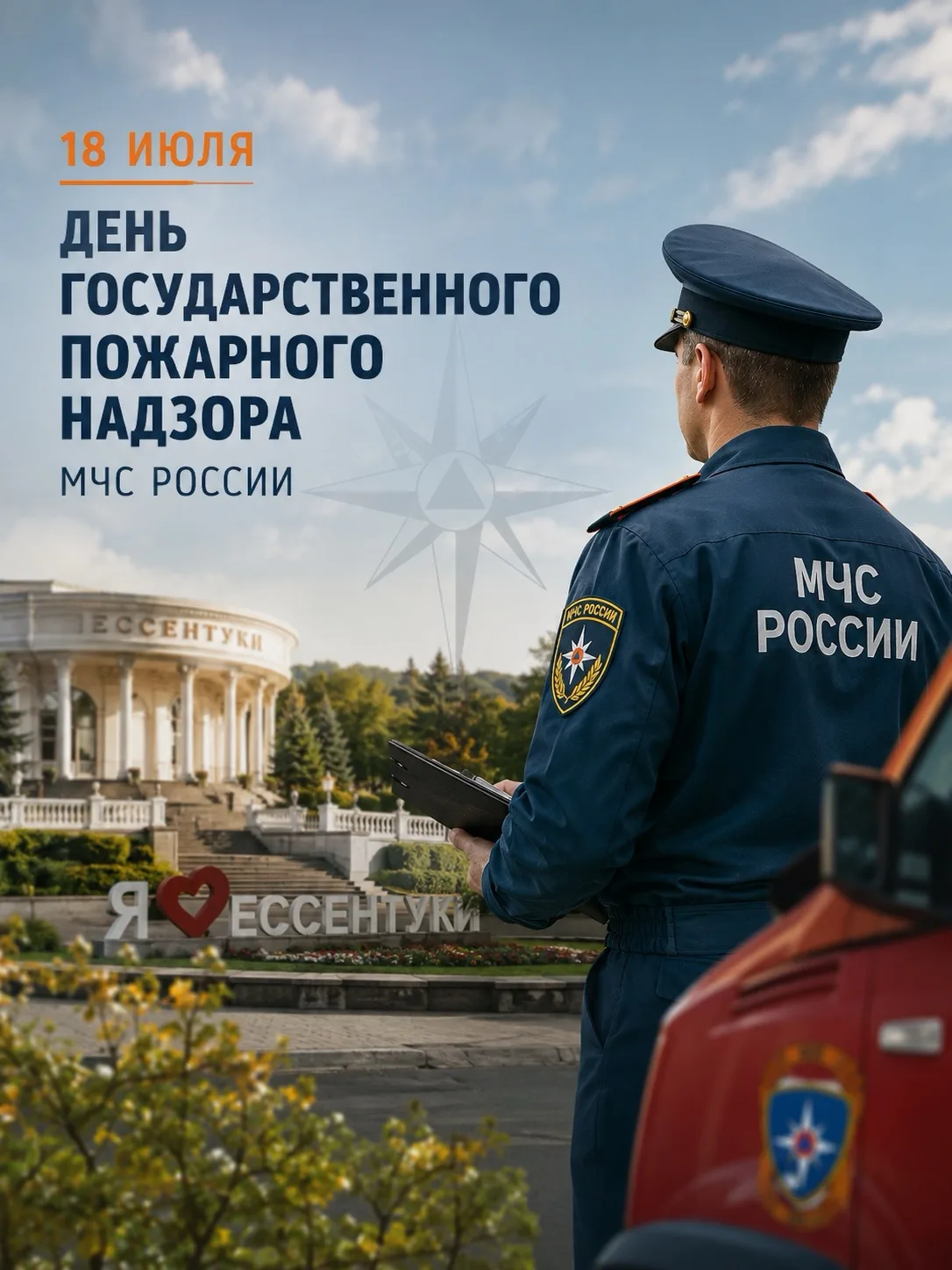 День государственного пожарного надзора МЧС России

Мы выражаем искреннюю признательность сотрудника