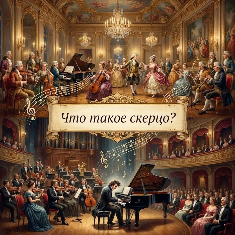 🎭 А вы знаете, как переводится слово «скерцо» с итальянского? «Шутка». И это многое об...