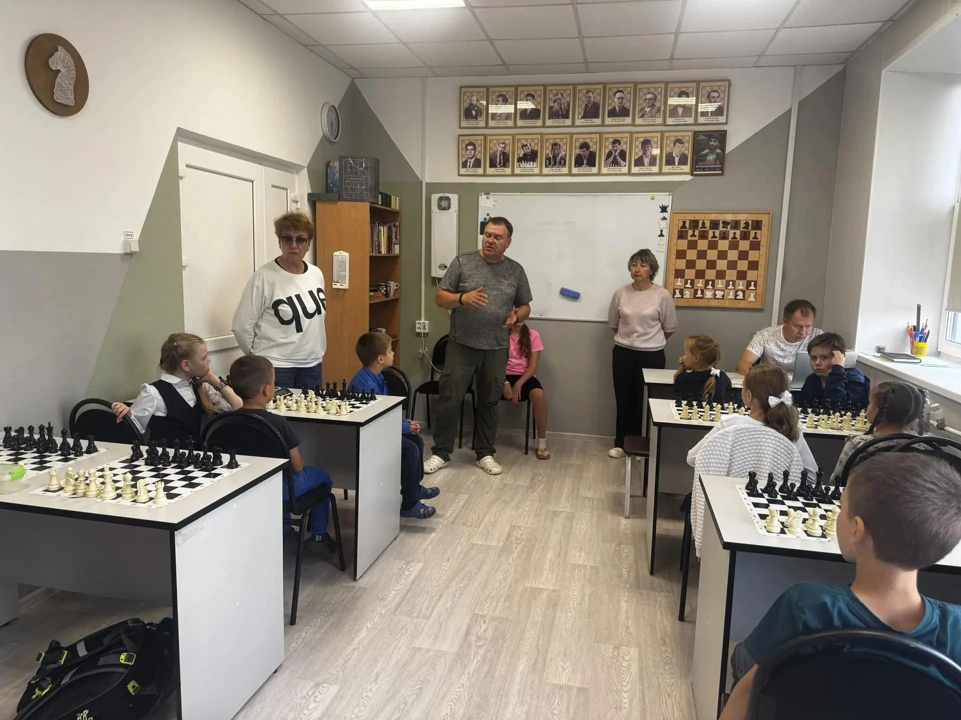 ♟🕊 4 сентября в стенах учебного класса Спортивная школа "Дельфин" состоялся турнир по ...