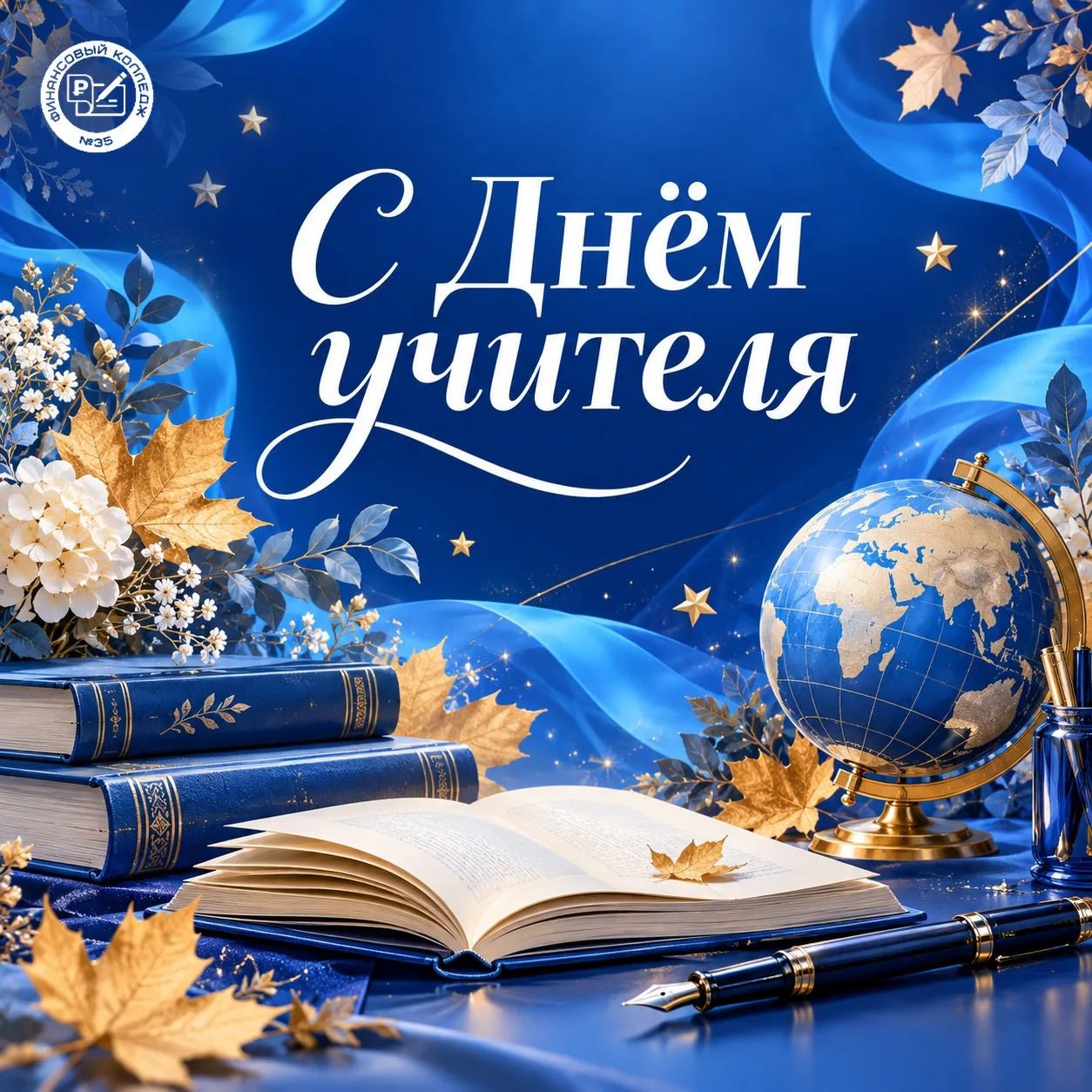 С Днём учителя! 💐📚