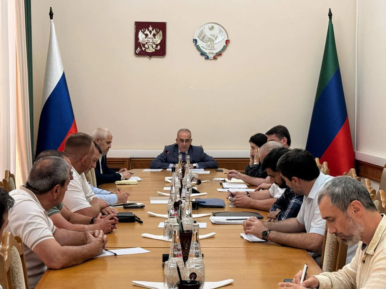 ♻️В Дагестане продолжается контроль за строительством мусоросортировочных комплексов