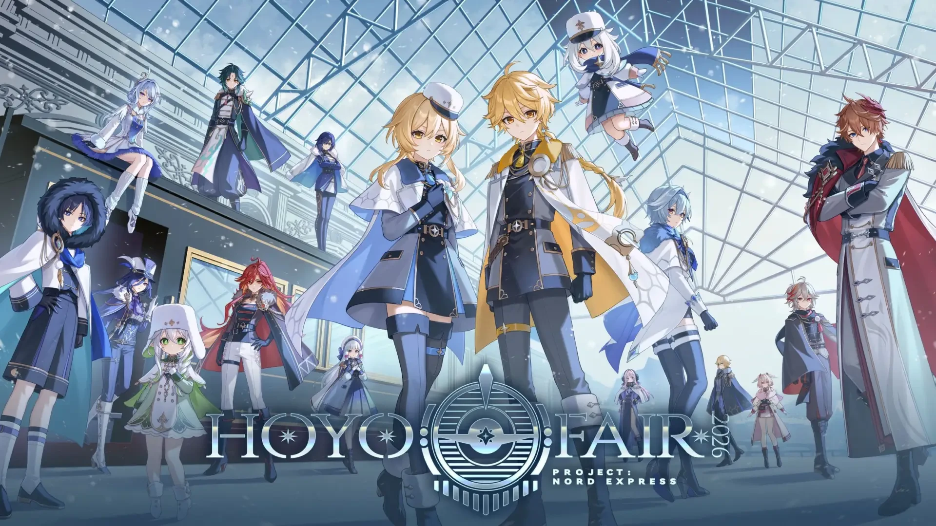 Анонс стрима HoYoFair на годовщину 🌨