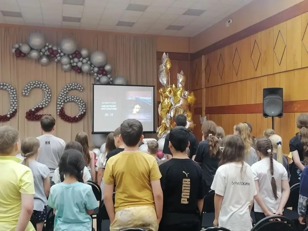 22 июня — одна из самых трагических дат в истории нашей страны. В пришкольном лагере «Ручеёк» (здани