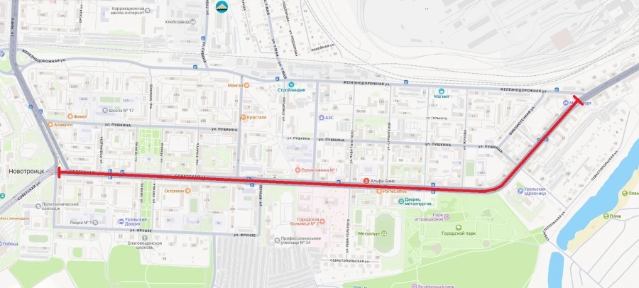 В связи с проведением велопарада 8 августа с 10:00 до 12:00 в Новотроицке временно ограничат движени