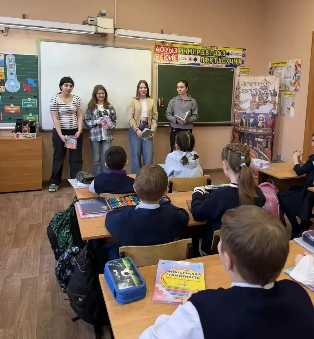 С 13.04-17.04 в МБОУ Развилковской СОШ с УИОП (здание поселка имени Ленина, 17А) с 5-7 классы прошла