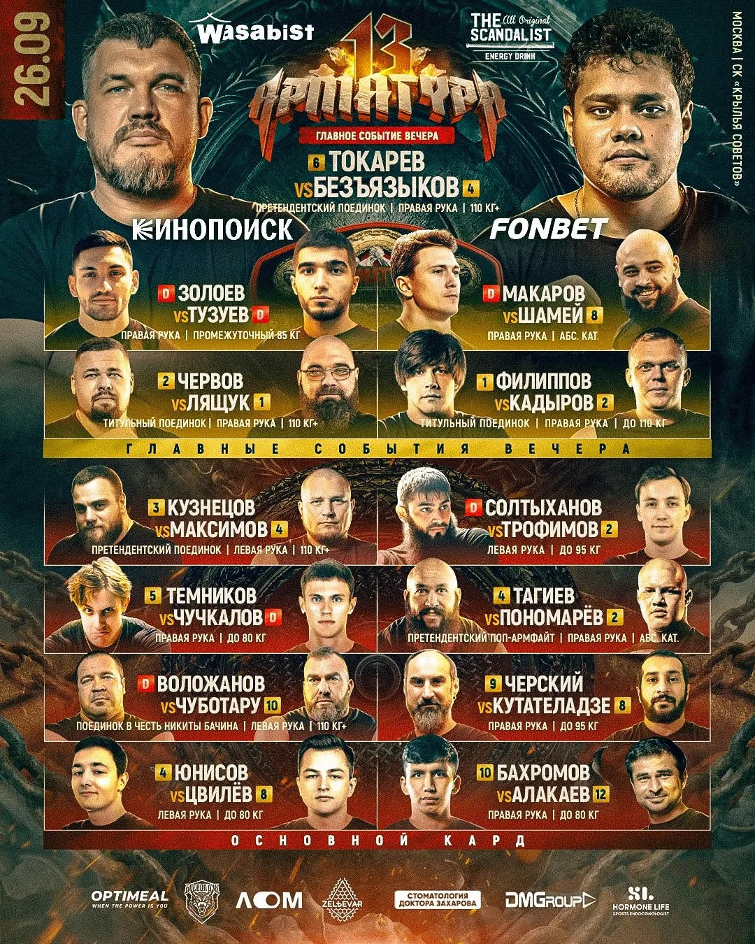 ОТБОРОЧНЫЕ НА АРМАТУРЕ 13. Остался всего месяц.