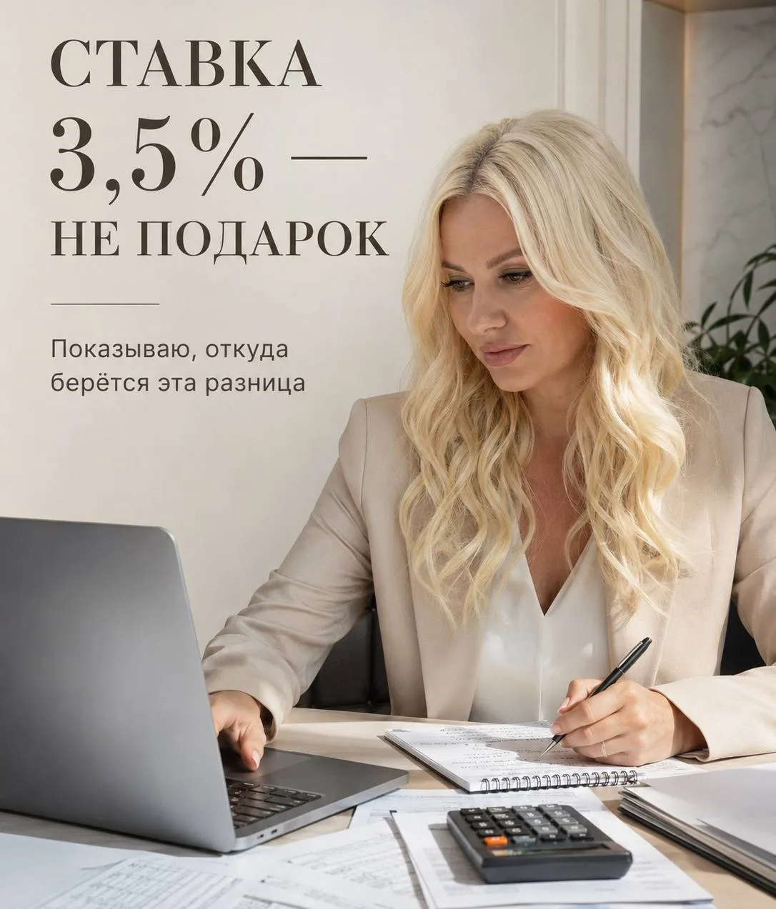 Ставка 3,5% выглядит красиво. Рассказываю, откуда застройщик берёт эту разницу.
