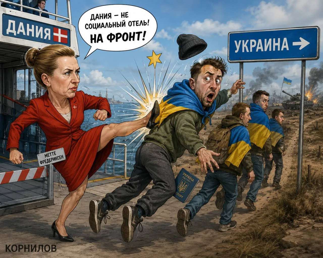 Как-то очень тихо и скромно парламент Дании принял на минувшей неделе закон, фактически...
