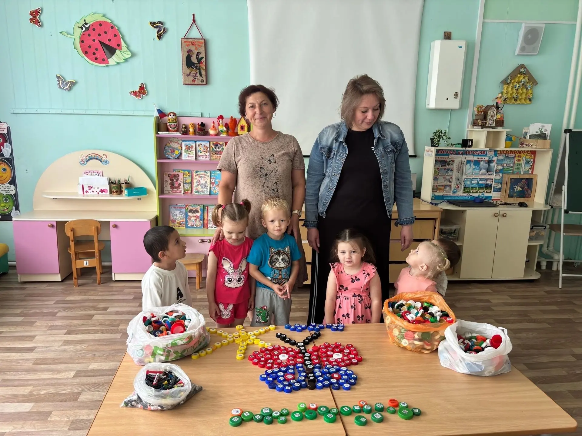 Наши маленькие эко-герои снова в деле! Воспитанники МКДОУ «Детский сад №3 п. Теплое» и их замечатель