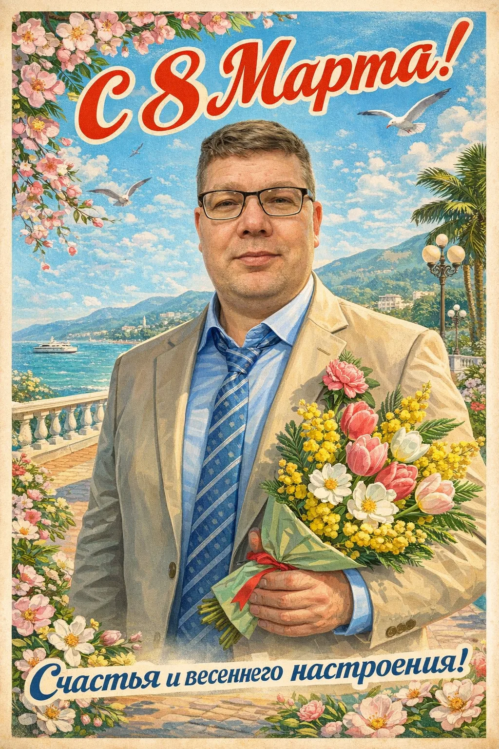 Дорогие наши девочки, девушки, женщины — ученицы, мамы и бабушки!  От всей души поздравляю вас с Меж