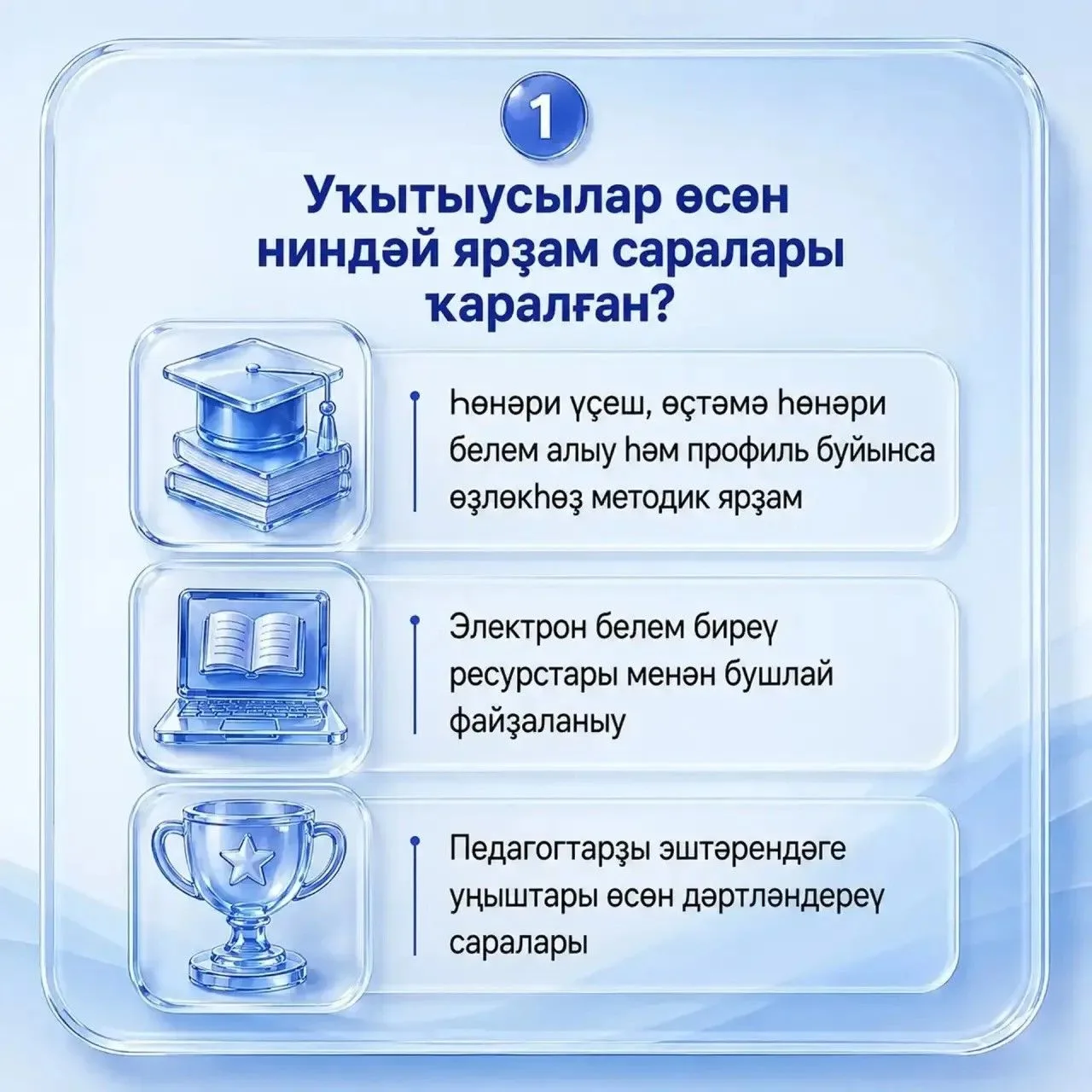 Яңы уҡыу йылында уҡытыусыларҙы ниндәй үҙгәрештәр көтә?