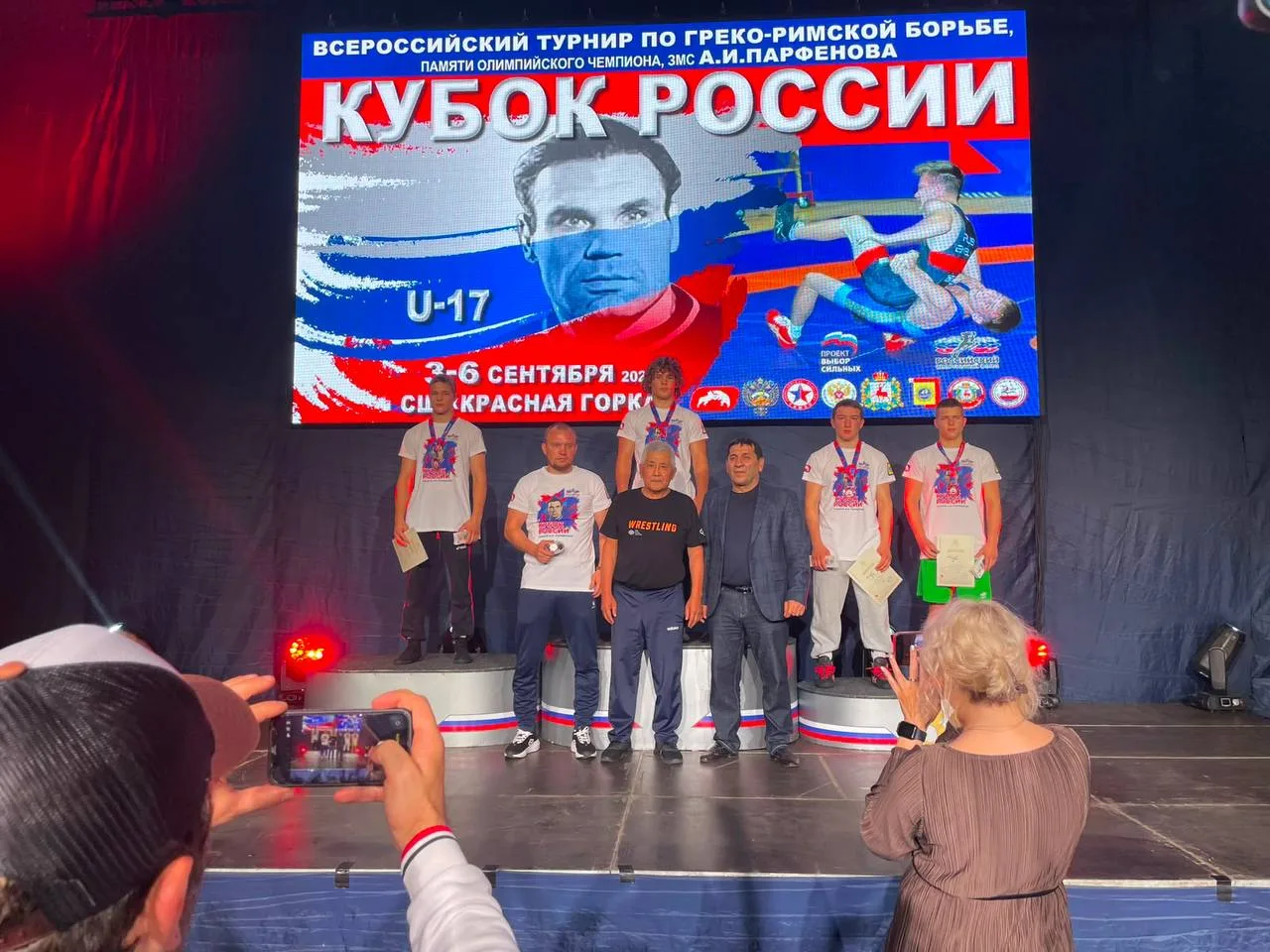 Уроженец с.п. Былым,  борец греко-римского стиля Али Балаев, пополнил свою коллекцию на...