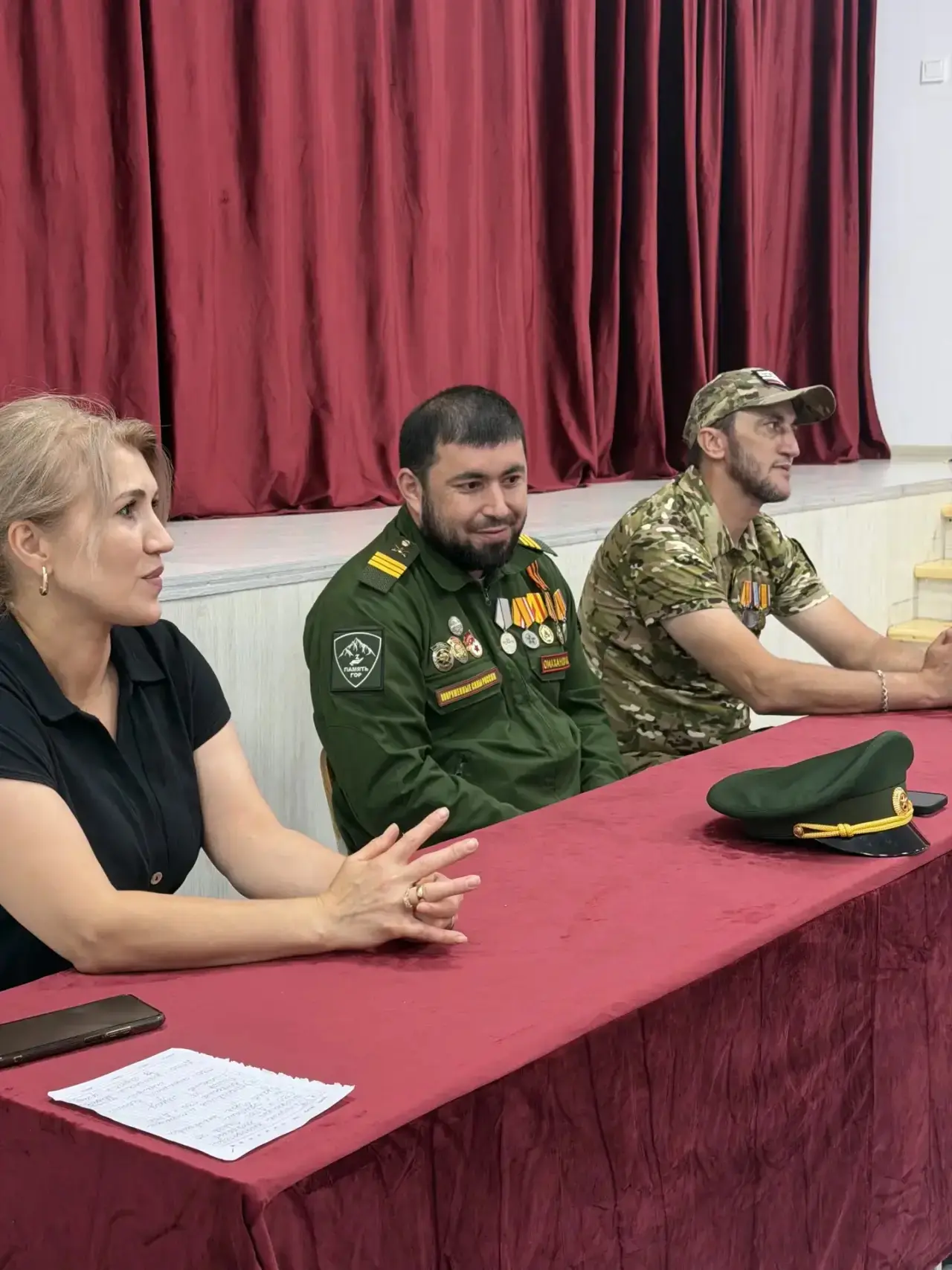 8 июля в пришкольном лагере «Искорка» проведён Урок мужества, на который были приглашены гости:
помо