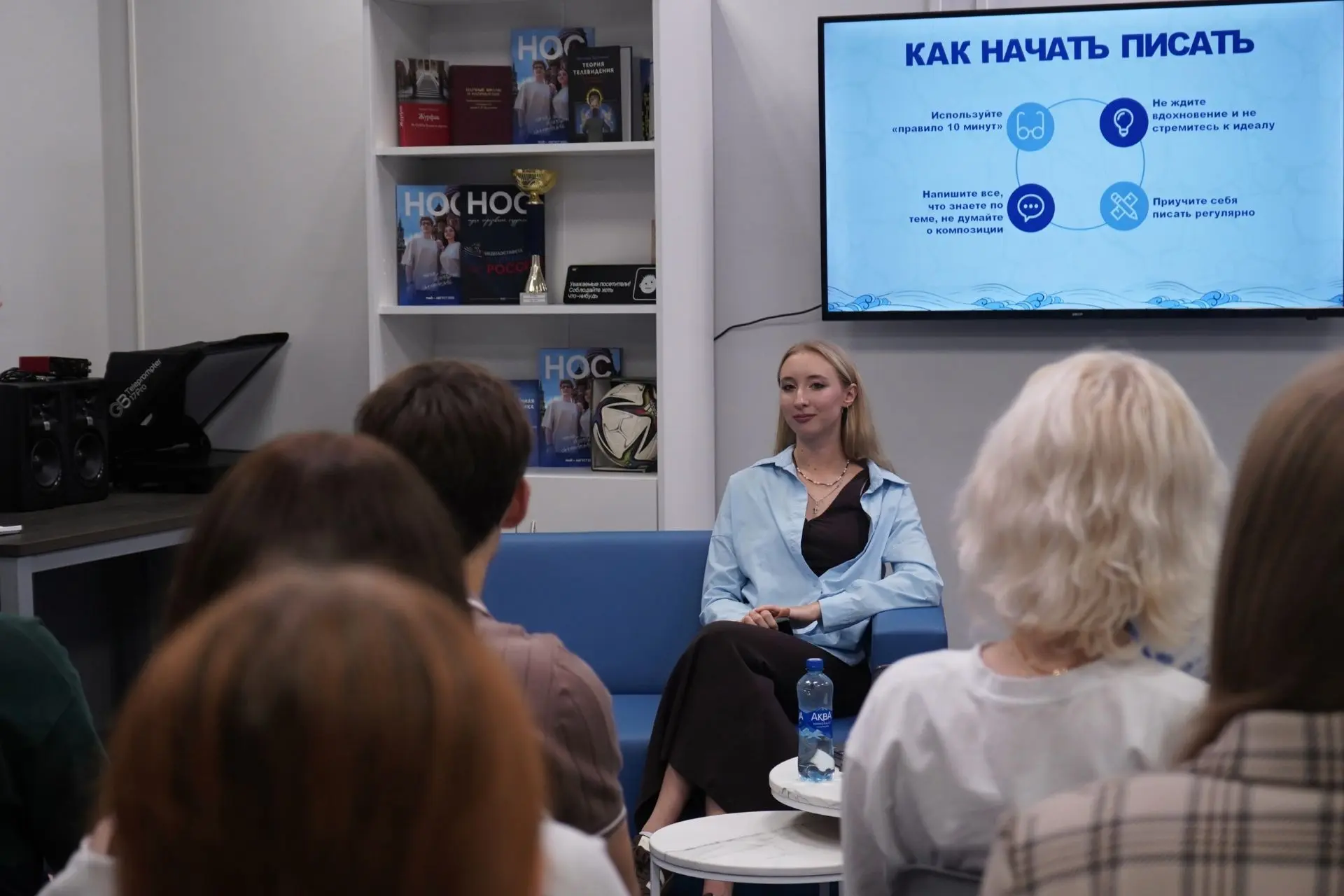 Первая волна мастер-классов вчера накрыла наш медиацентр!