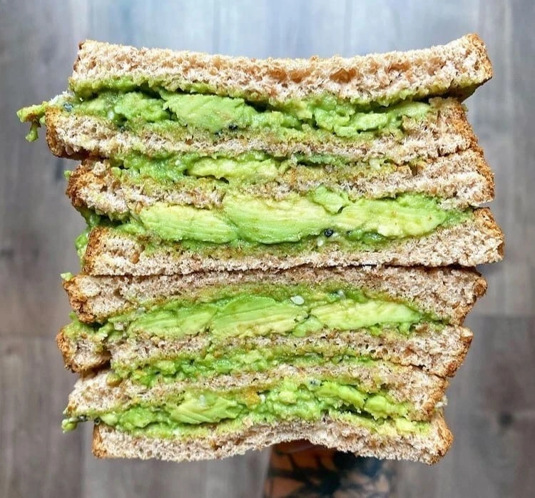 Мега тост с авокадо 🥑