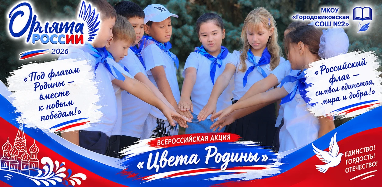 ЦВЕТА РОДИНЫ — ЦВЕТА НАШЕЙ ГОРДОСТИ!
