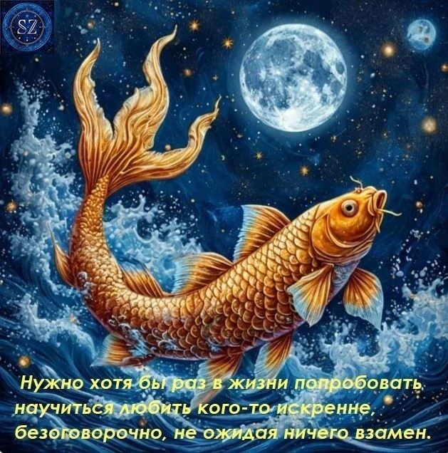 ✨ На рассвете в воскресенье 7 июня Луна 🌖 переходит в знак РЫБЫ ♓