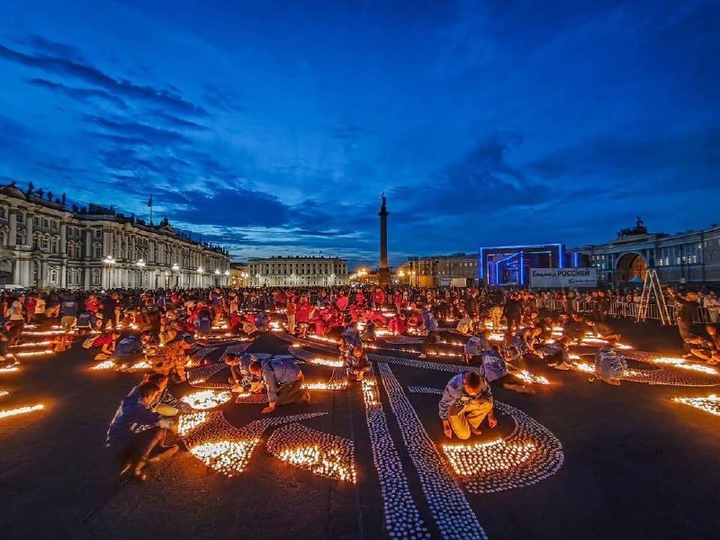 🕯️В ночь с 21 на 22 июня в 23:00 на Дворцовой площади состоится молодёжная акция «Свеча памяти».

Г