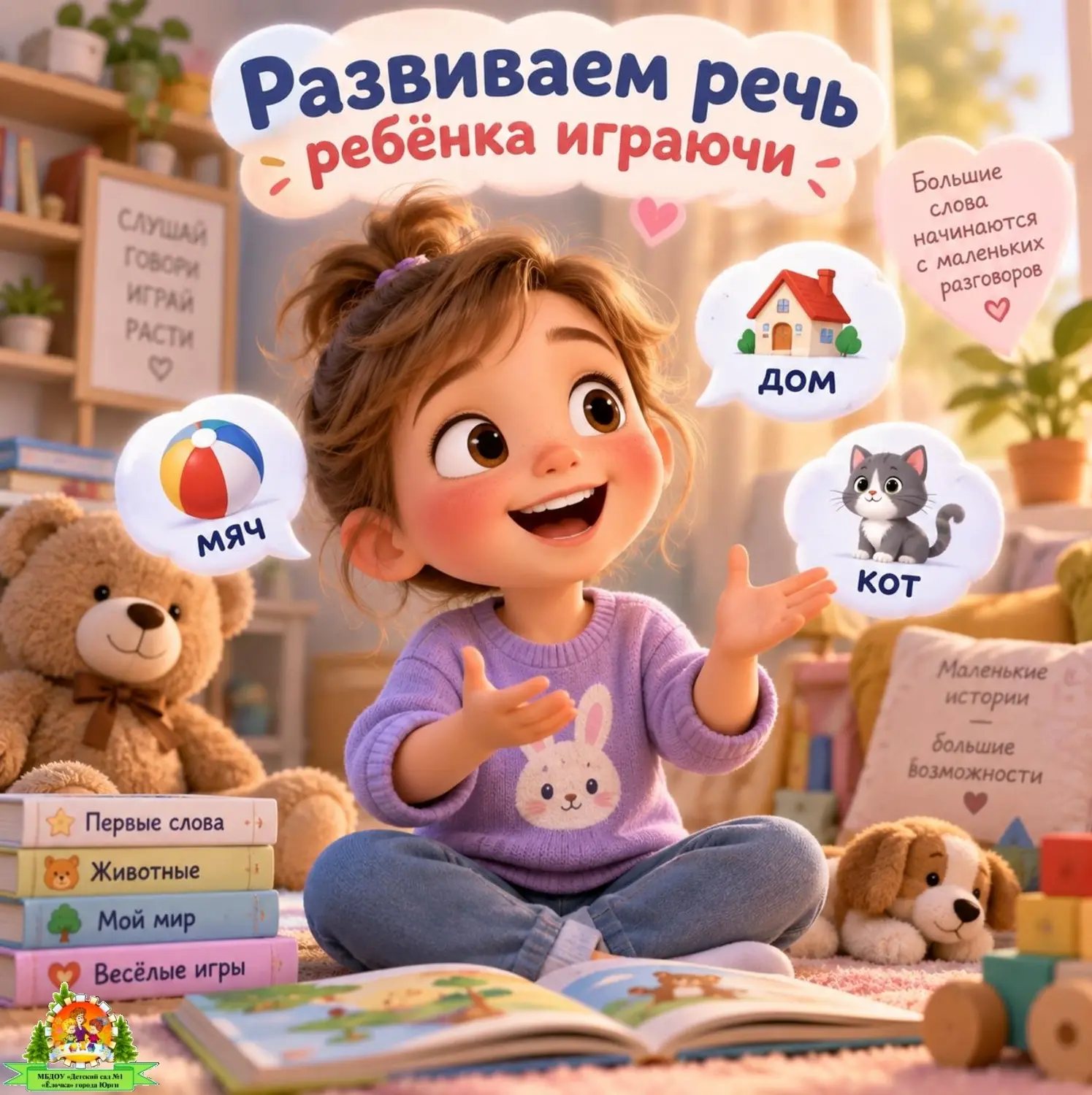 🧸 Игры, которые превратят будни в приключение: развиваем речь играючи!