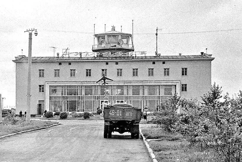 Аэропорт Кемерово много лет назад