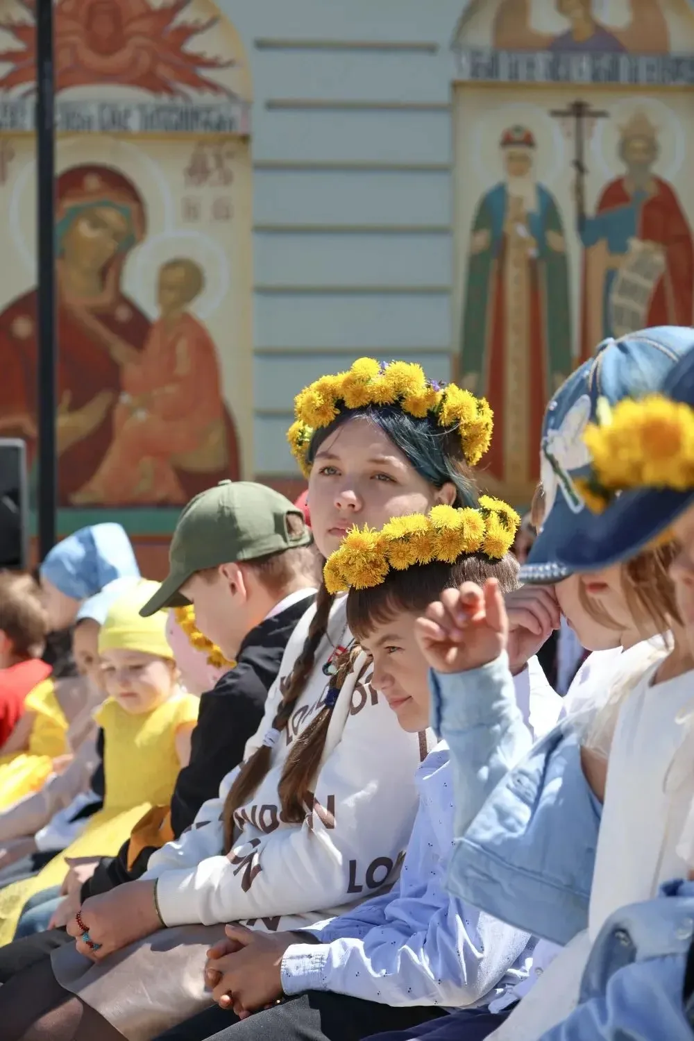 Задорно и весело ☀️ прошел завершающий учебный год концерт воспитанников воскресной школы Богоявленс
