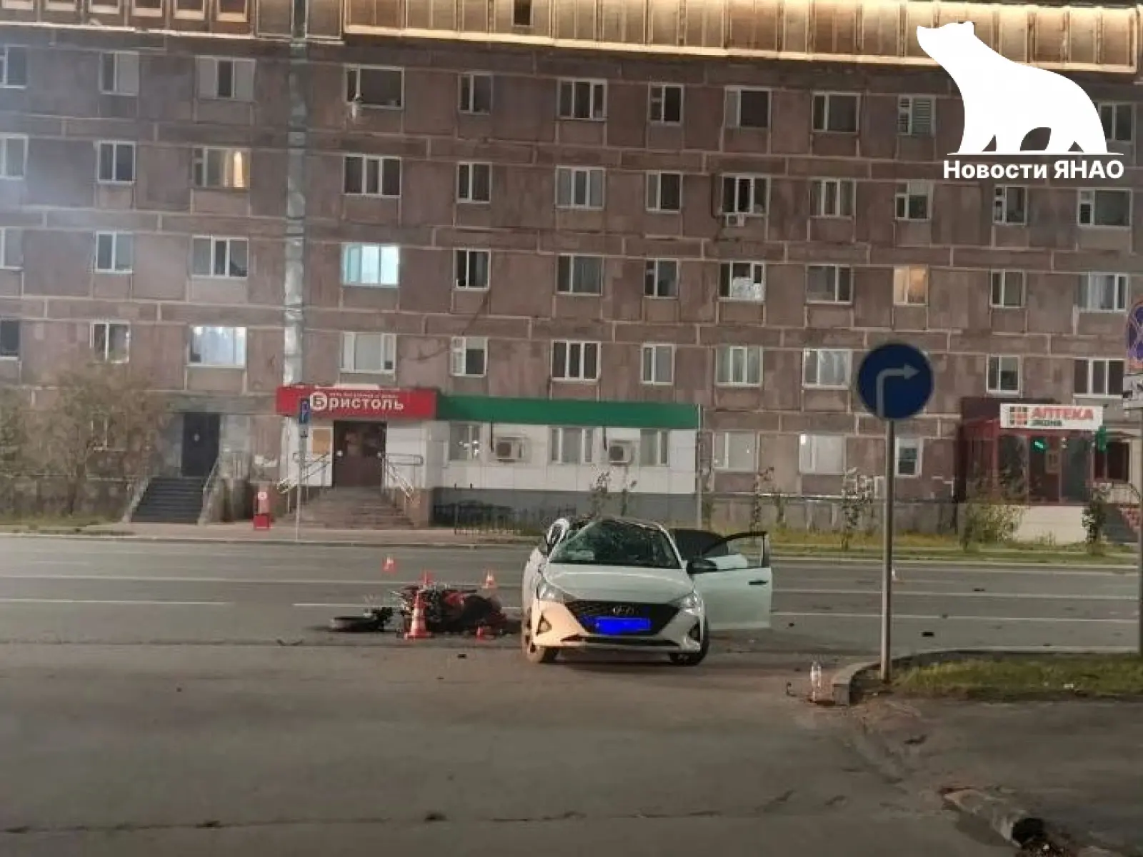 В Новом Уренгое произошло смертельное ДТП