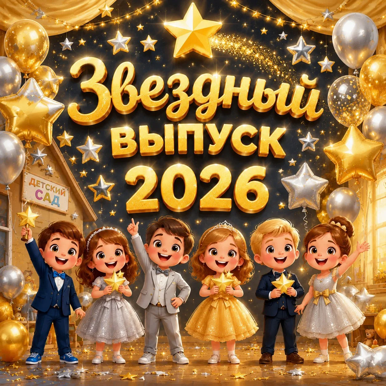 ⭐28.05 в нашей дошкольной организации отгремел праздник, который иначе, чем волшебством...