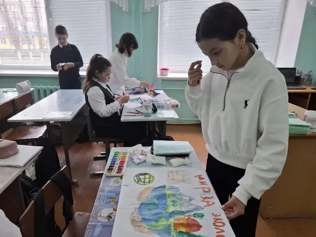 🌿В рамках недели экологии ребята из 4Г класса (Нурисламова Н.А.) с большим энтузиазмом создавали пла