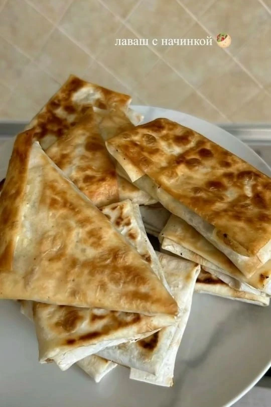 Вкусный лаваш с грибами 😋