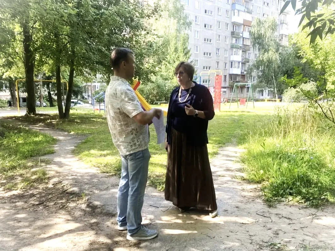 Ольга Балакина провела мониторинг территории избирательного округа №28