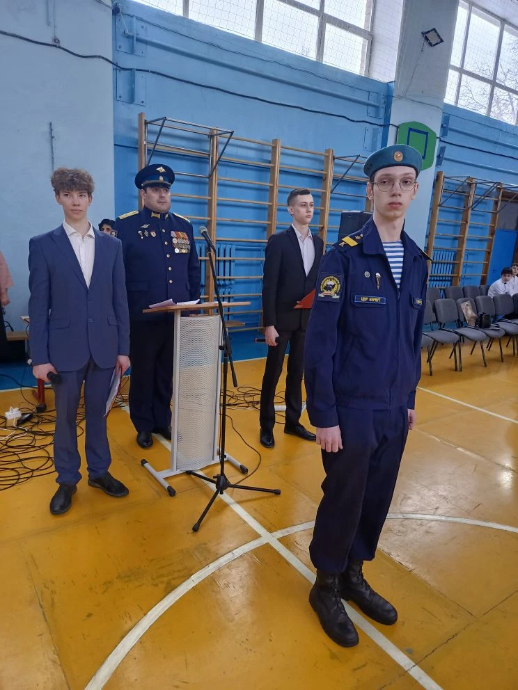 20 февраля в лицее прошло грандиозное событие «Торжественный парад Российских войск-2026». Традицион