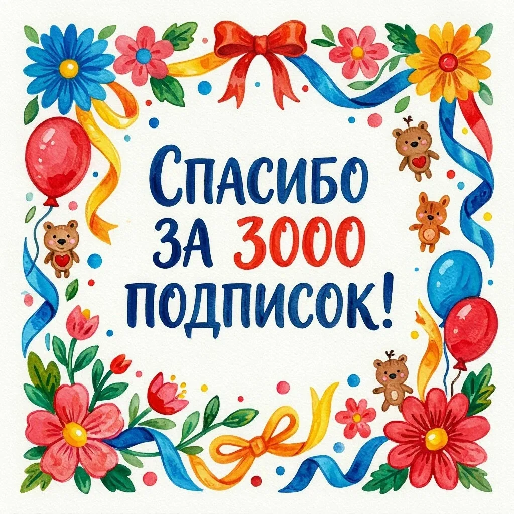 Друзья, я  рада видеть каждого из вас на своем канале. Сегодня мы вместе перешагнули  в...