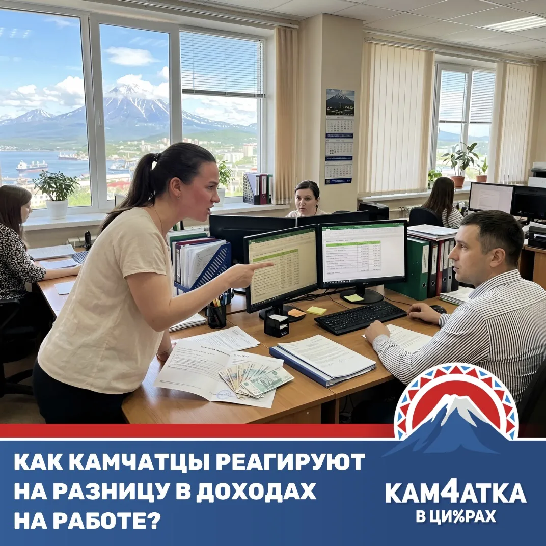 Большинство камчатцев втайне знают, сколько получают их коллеги