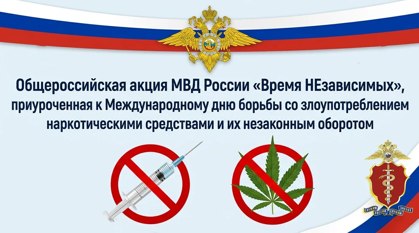 «Время НЕзависимых»: УМВД России по Тульской области призывает жителей региона объединиться в борьбе