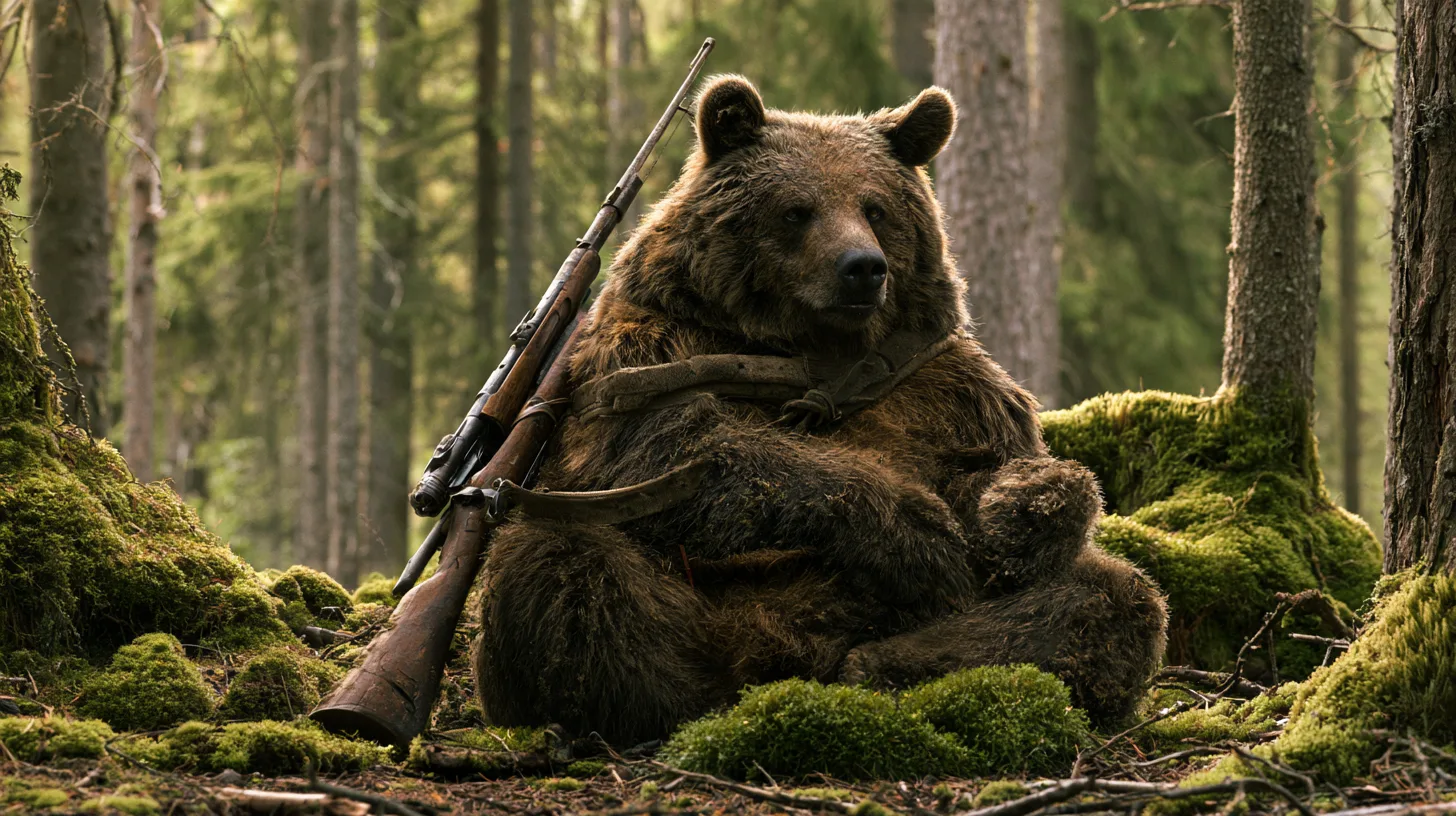 🐻 В России хотят разрешить экстренный отстрел до 100 тысяч медведей: охотникам заплатя...