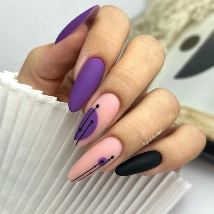 Фиолетовая палитра: от нежной лаванды до глубокой сливы 💜✨