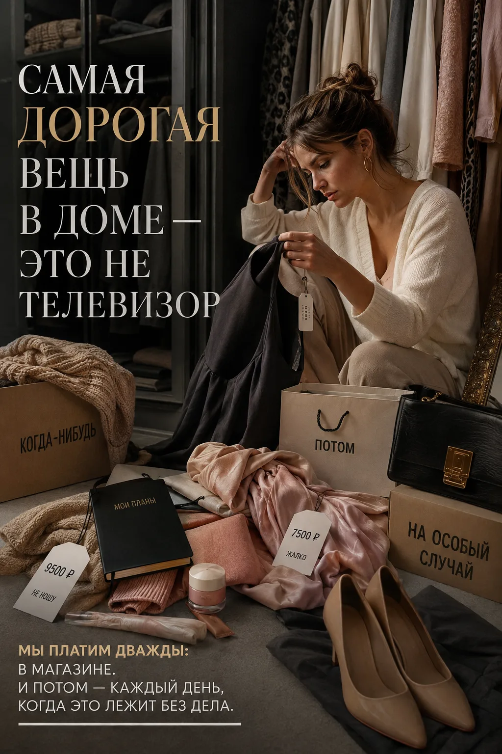 Самая дорогая вещь в доме — это не телевизор.