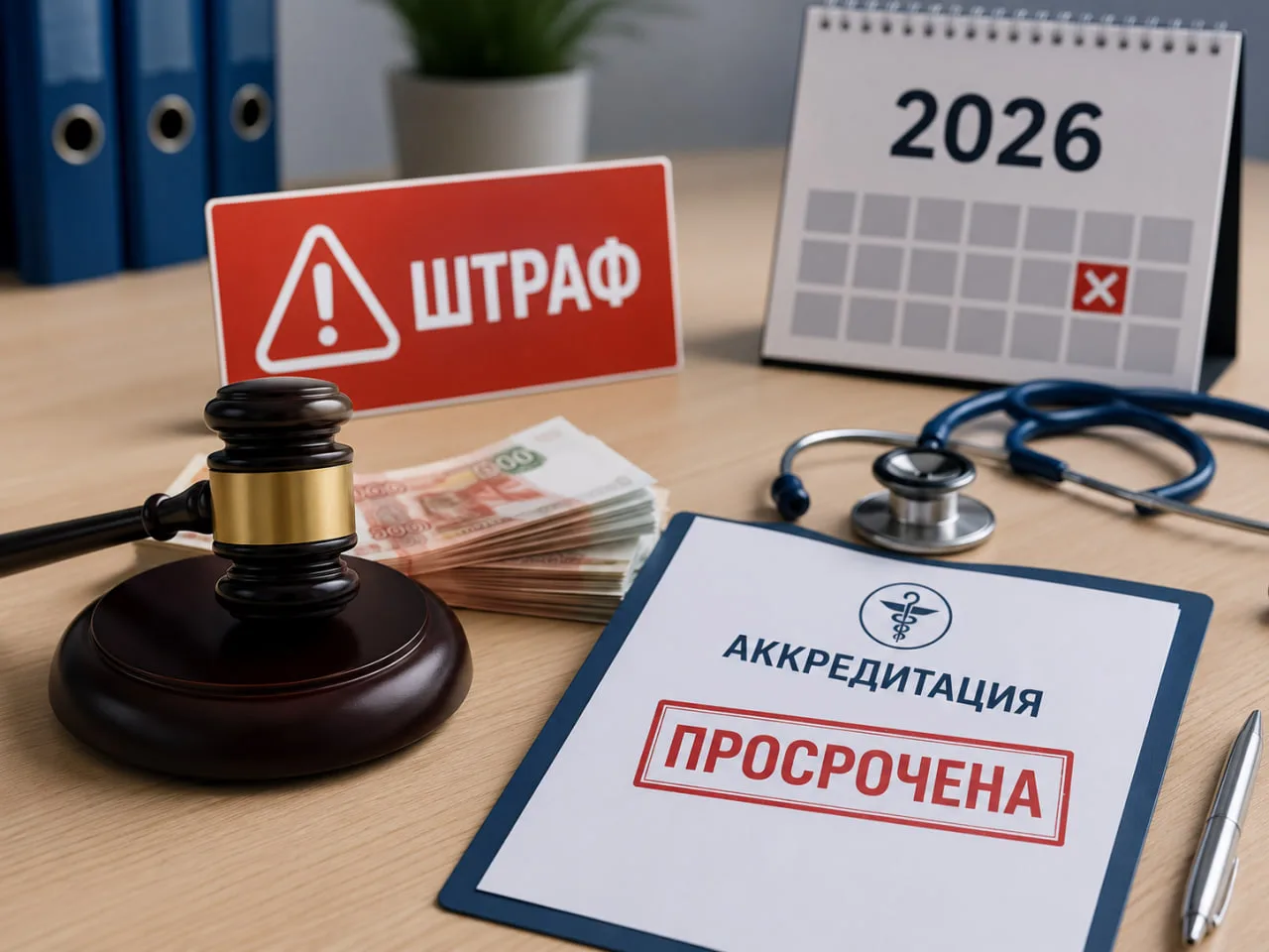 🚨 Работа без действующей аккредитации может обойтись очень дорого