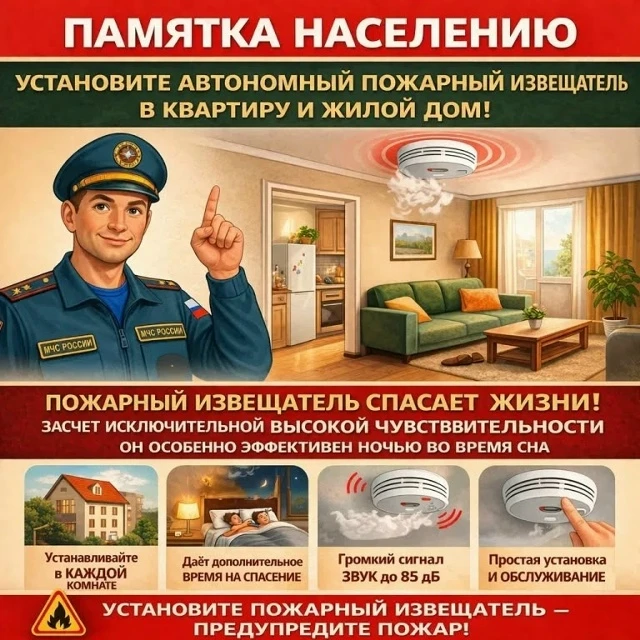 Пожарный извещатель: маленькое устройство, которое спасает большие жизни