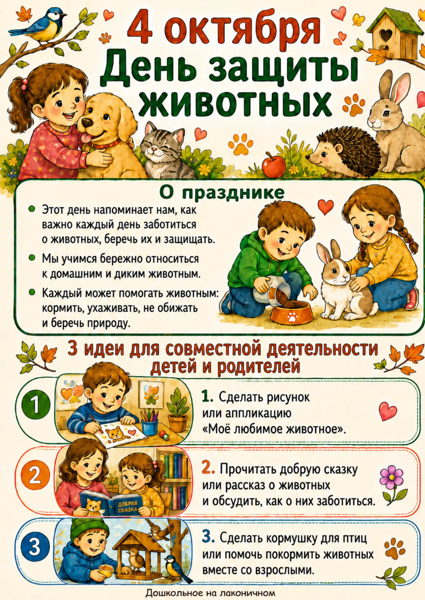 ❤️Приглашаем принять участие в акции «Лапа помощи‼️» 🐾