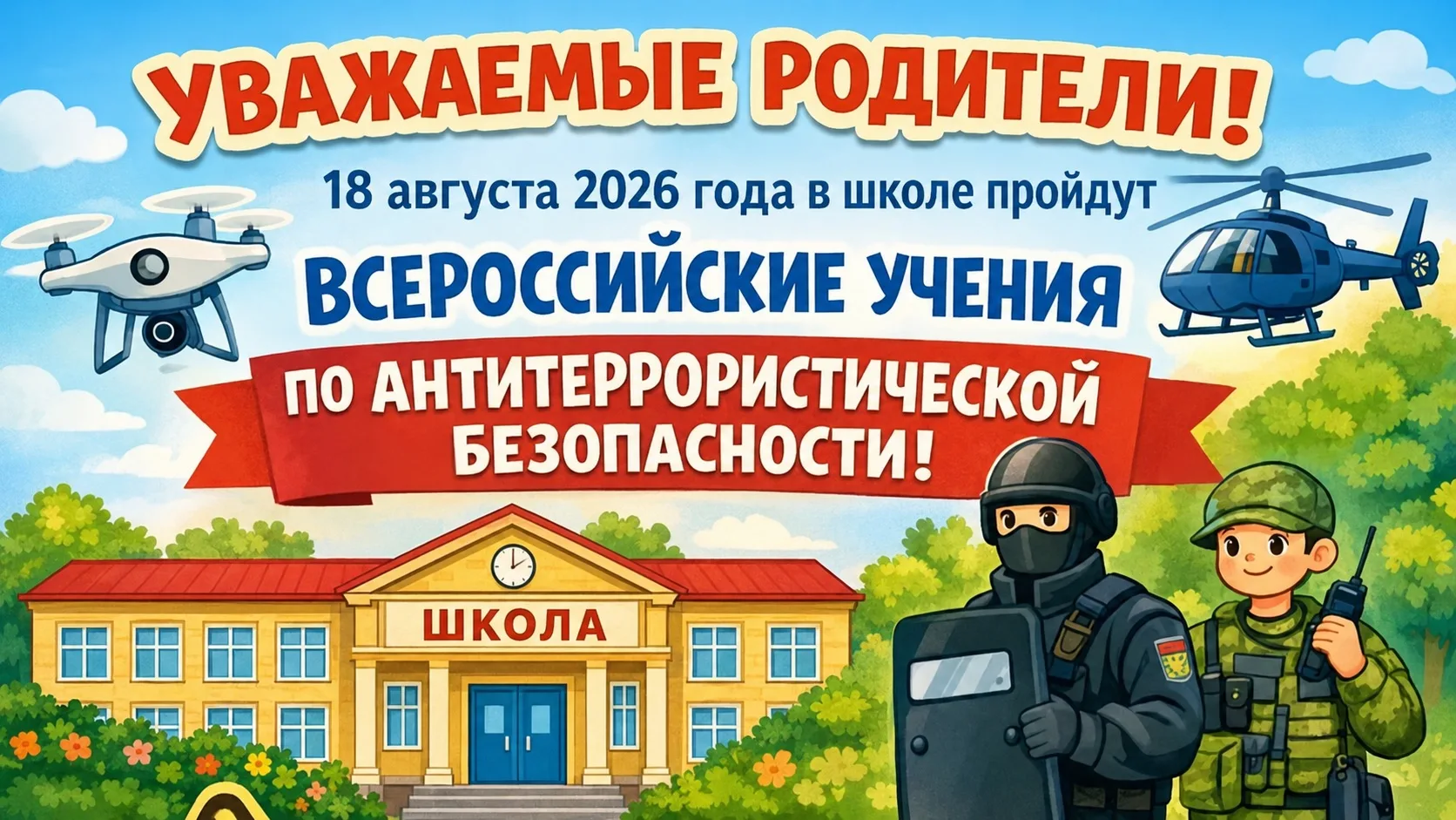 📢 Внимание, родители и ученики Первой школы! 📢