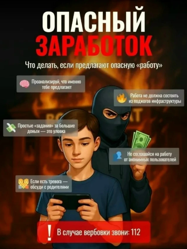 Осторожно, интернет! Онлайн-профилактика: Опасности вербовки и экстремизма 🚨